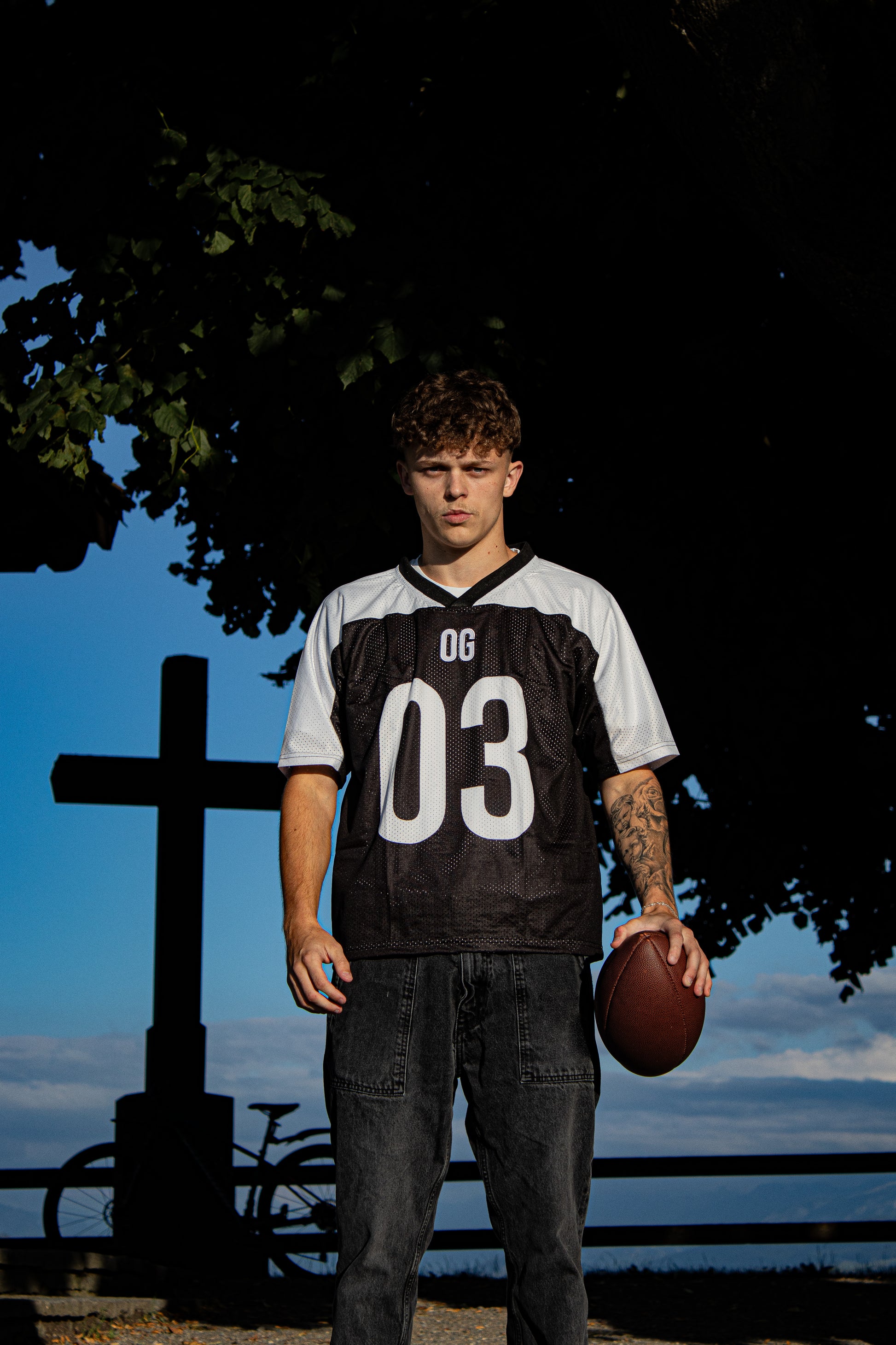Origin Era Jersey Black & White